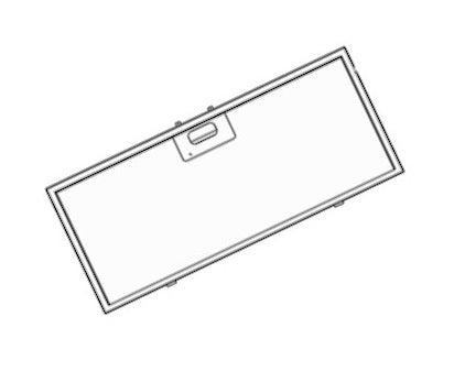Electrolux 140262140027 Metal Fat Filter