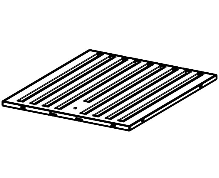 Aeg 4055531703 Metal Grease Filter Aluminium Filters