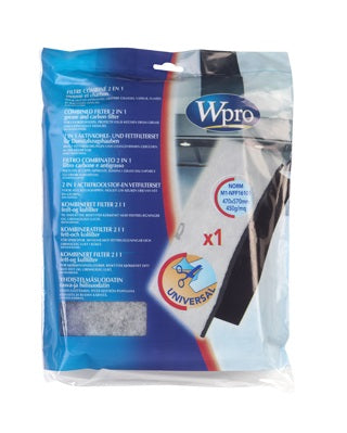 Wpro 480181700646 Universal Grease & Carbon Filter UCF006