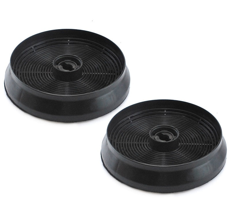 Korting Compatible 342238 Carbon Filters (2 Pack) Aluminium Grease
