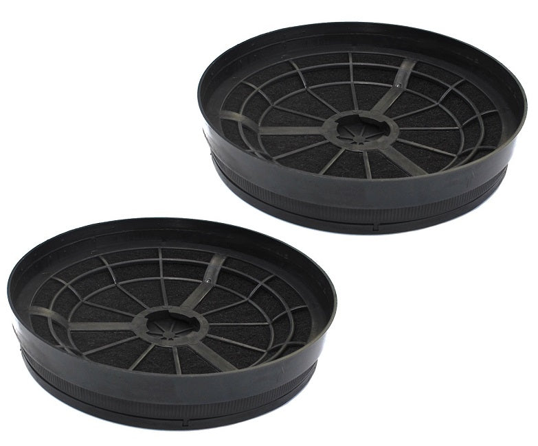 Iberna Compatible Cooker Hood Carbon Filters (2 Pack) Charcoal