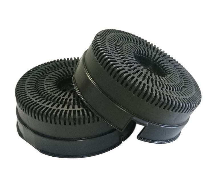 Siemens Compatible 00752620 Carbon Filters (2 Pack) Aluminium Grease