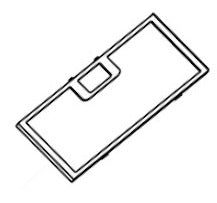 Electrolux 140189610029 Fat Filter