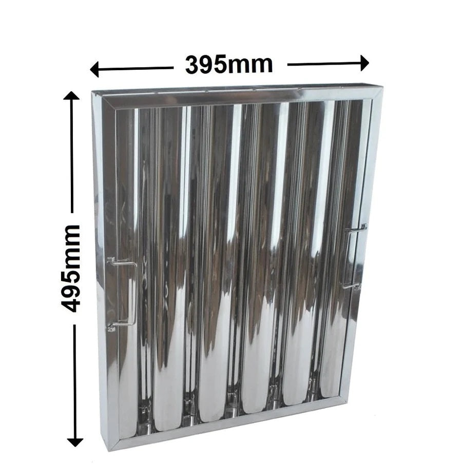 Canopy Baffle Grease Filter - 495 x 395 x 48mm (20" x 16" x 2")