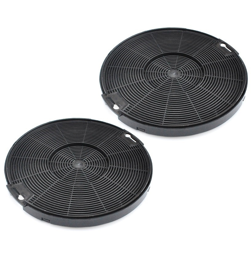 Faure Compatible Eff75 Carbon Filters 4055179651 (2 Pack) Charcoal